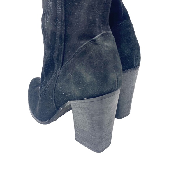 DOLCE VITA WOMEN’S SOLEI BOOT Black Western Knee High Heeled Boots Size 9 - Picture 8 of 15